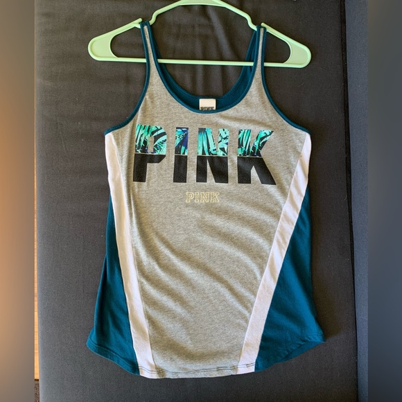 XS Victoria’s Secret PINK thin strap tank top - Picture 3 of 5